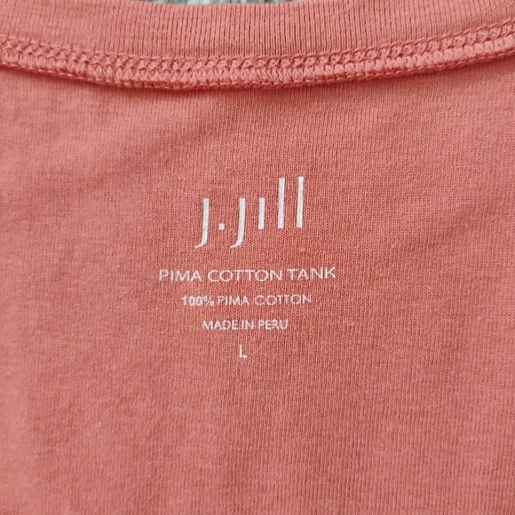 J JILL PIMA COTTON STRETCH TANK/TOP. Nice Condition! - Picture 4 of 12